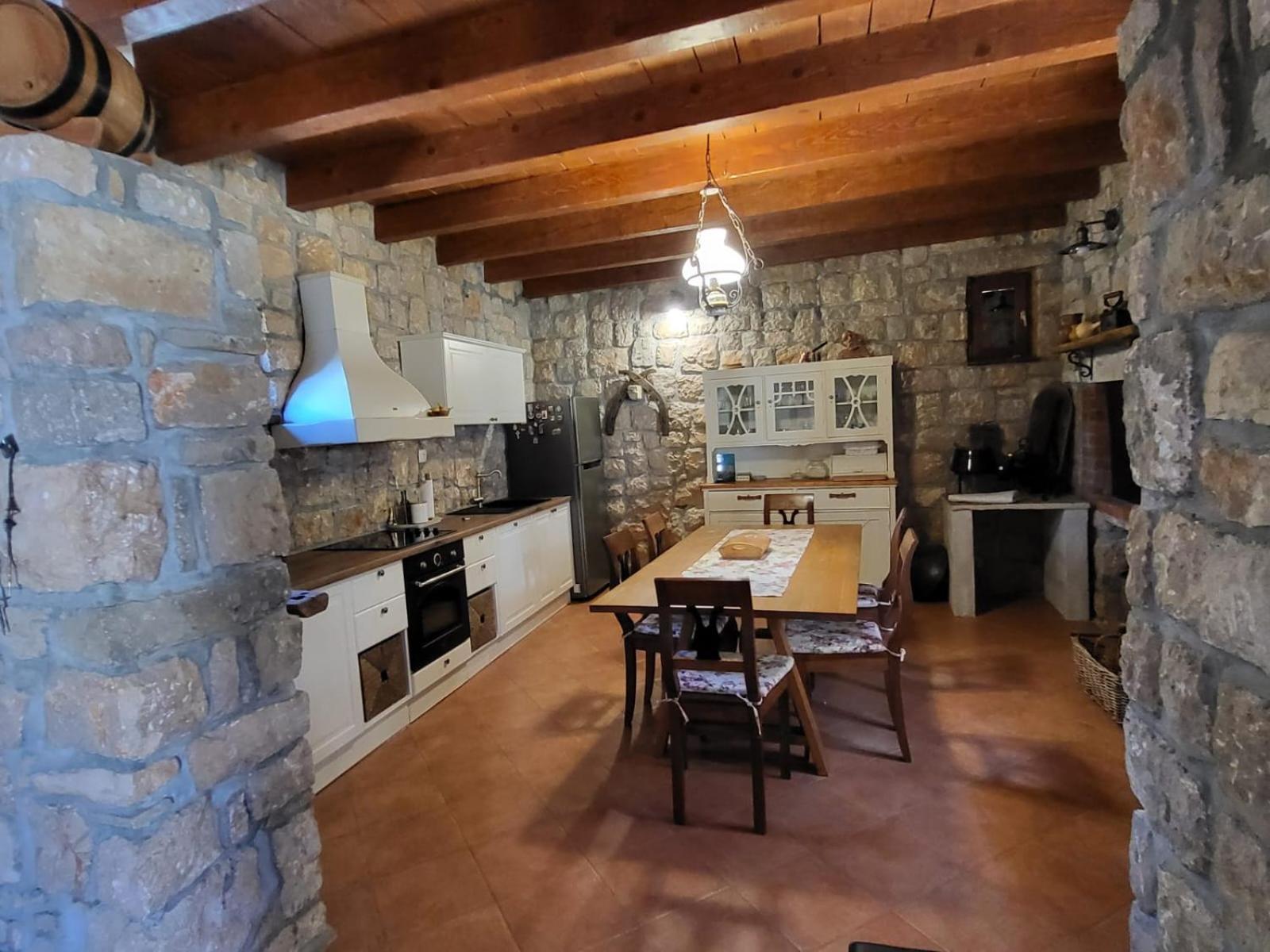 Villa Stone House Knezevic à Vinjerac Extérieur photo